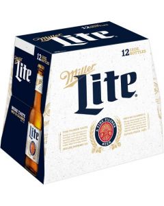 MILLER LITE 12oz 12PK BOTTLES