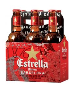 ESTRELLA DAMM 12oz 6PK BOTTLES