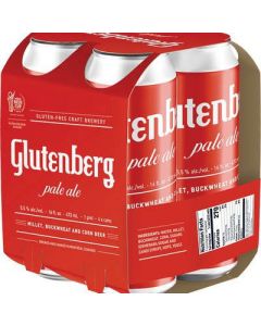 GLUTENBERG GLUTEN FREE AMERICAN PALE ALE 16oz 4PK CANS