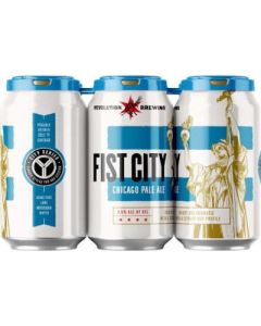 REVOLUTION FIST CITY PALE ALE 12oz 6PK CANS