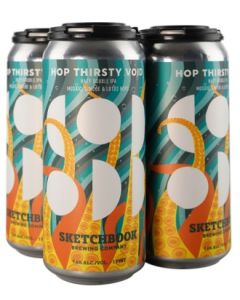 SKETCHBOOK HOP THIRSTY VOID  DOUBLE HAZY IPA  16oz 4PK CANS