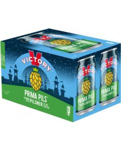 VICTORY PRIMA PILS 12oz 6PK CANS