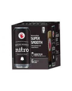 LEFT HAND NITRO MILK STOUT 14oz 6PK CAN