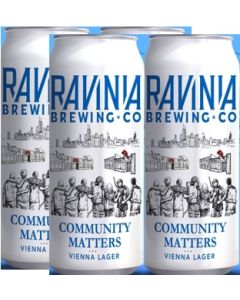 RAVINA COMMUNITY MATTERS VIENNA LAGER 16oz 4PK CANS