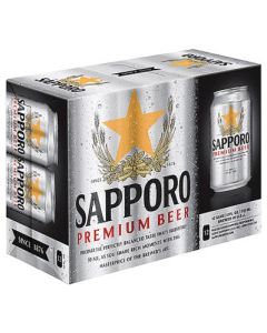 SAPPORO LAGER 12OZ 12PK CANS