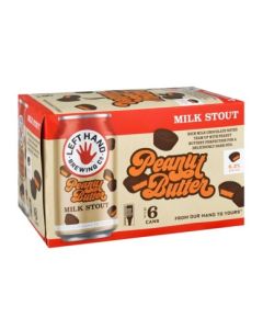 LEFT HAND PEANUT BUTTER MILK STOUT 12oz 6PK CAN