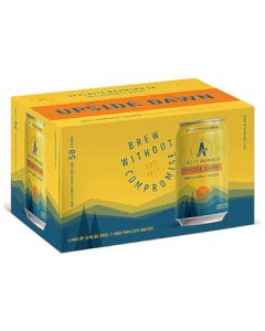 ATHLETIC BREWING UPSIDE DAWN NON ALCOHOLIC GOLDEN ALE 12oz 6PK CAN