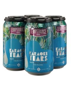 TEMPERANCE KARAOKE TEARS HAZY IPA 12oz 4PK CANS