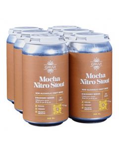 GRUVI NON ALC MOCHA STOUT 12oz 6PK CAN