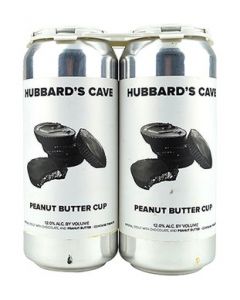 HUBBARD'S CAVE PEANUT BUTTER CUP IMPERIAL PASTRY STOUT 16oz 2PK CANS