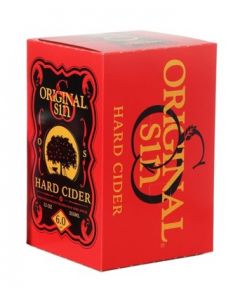 ORIGINAL SIN HARD APPLE CIDER 12oz 6PK CANS