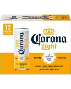 CORONA LIGHT 12oz 12PK CANS