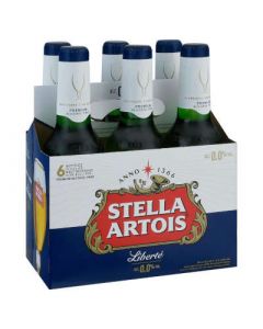 STELLA LIBERTE NON ALCOHOLIC LAGER 12oz 6PK BOTTLES