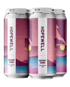 HOPEWELL DISTANT SHORE  IPA 16oz 4PK CANS