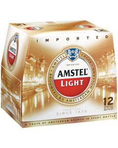 AMSTEL LIGHT 12oz 12PK BOTTLES