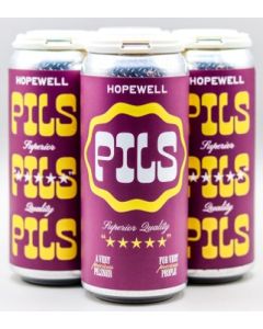 HOPEWELL PILS 16oz 4PK CANS