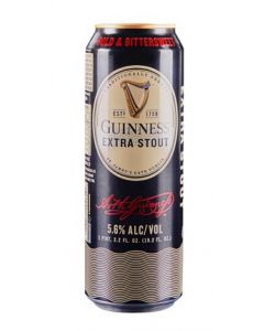 GUINNESS EXTRA STOUT 19.2oz SINGLE CAN