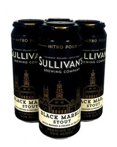 SULLIVANS BLACK MARBLE STOUT 16oz 4PK CANS