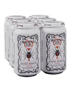 ORIGINAL SIN WHITE WIDOW NON ALCOHOLIC CIDER 12oz 6PK CANS