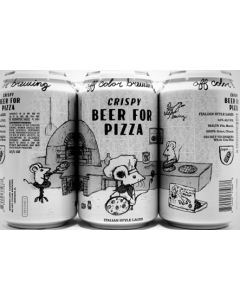 OFF COLOR CRISPY BEER FOR PIZZA PILSNER 12oz 6PK CANS