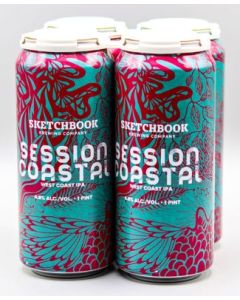 SKETCHBOOK SESSION COASTAL SESSION WEST COAST IPA 16oz 4PK CANS