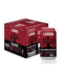 2 TOWNS DARK CHERRY BAD APPLE 12oz 4PK CANS