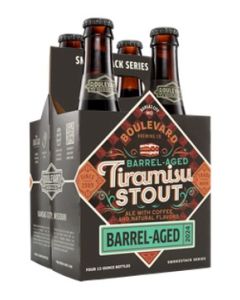 BOULEVARD TIRAMISU BARREL AGED COFFEE STOUT 12oz 4PK BOTTLES