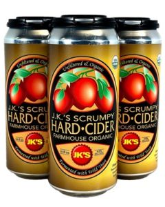 JK TRAVERSE CITY CHERRY FARMHOUSE CIDER 16oz 4PK CANS