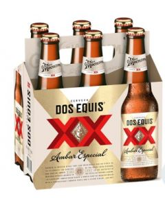 DOS EQUIS AMBER MEXICAN LAGER 12oz 6PK BOTTLES