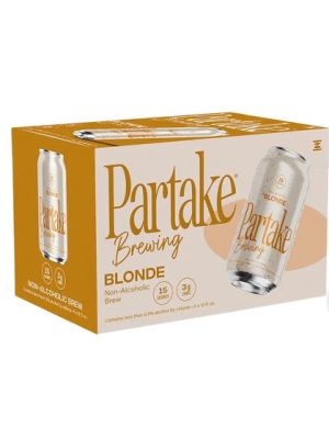 PARTAKE NON ALCOHOL BLONDE STYLE ALE12oz 6PK CANS - Schaefer’s