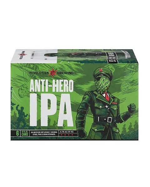 REVOLUTION ANTI HERO 12oz 6PK CANS