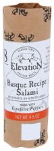 ELEVATION BASQUE RECIPE SALAMI (4.5OZ)