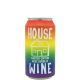 HOUSE WINE LIMITED EDITION RAINBOW ROSE BUBBLES (375ML CAN), California