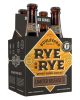 BOULEVARD RYE ON RYE ALE AGED IN RYE WHISKEY BARRELS 12oz 4PK BOTTLES