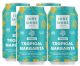 JUNESHINE TEQUILA TROPICAL MARGARITA READY TO DRINK 12oz 4PK CANS