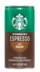 STARBUCKS DOUBLE SHOT W/ CREAM 6.6oz SINGLE CAN