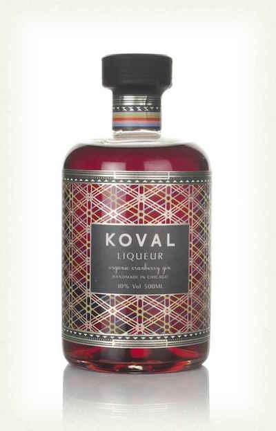 Koval Cranberry Gin Holiday Drinks